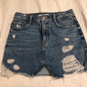 Zara Denim skirt